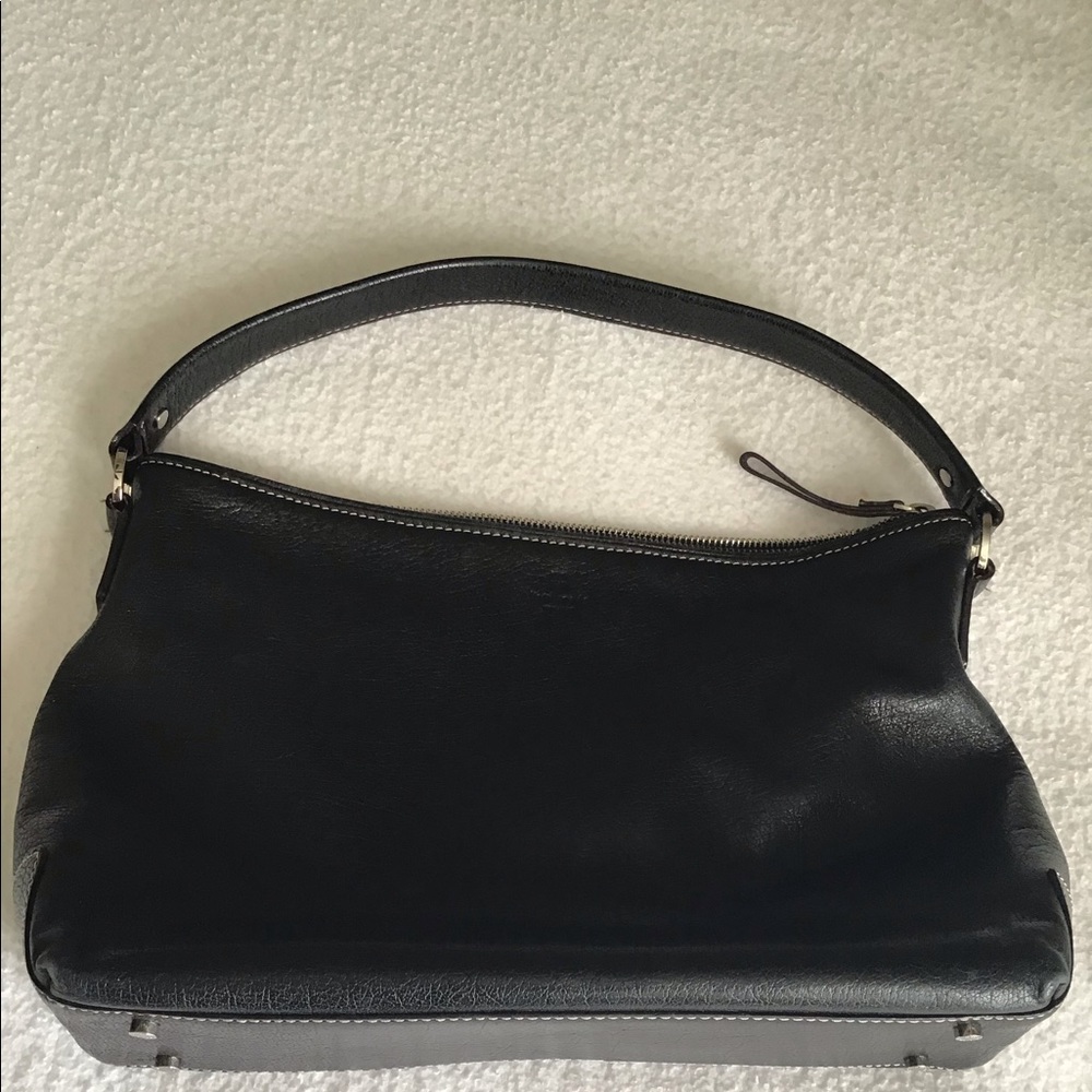 KATE SPADE : black leather bag